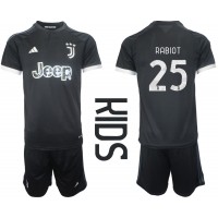 Juventus Adrien Rabiot #25 Tredje Dräkt Barn 2023-24 Kortärmad (+ Korta byxor)